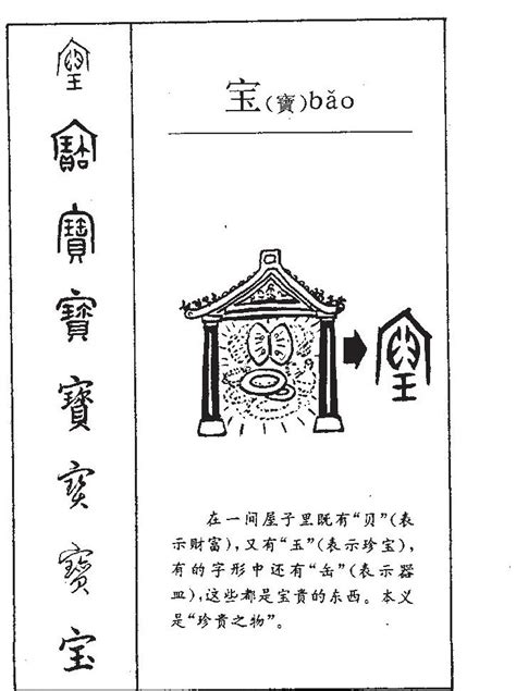 宝字五行|宝字五行属什么